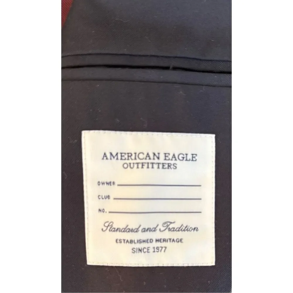 American Eagle Outfitters The Legendary Blazer Sz. L Black 2 Button